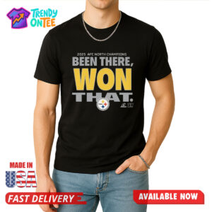 Steelers AFC North Champions Shirt
