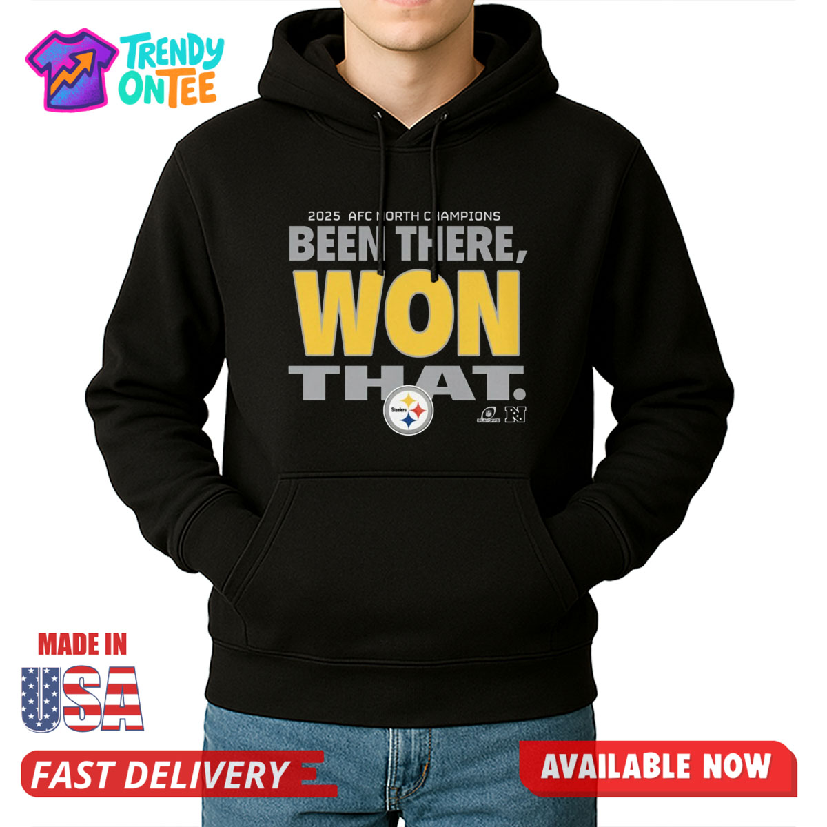 Steelers AFC North Champions Shirt Steelers AFC North Champions Shirt
