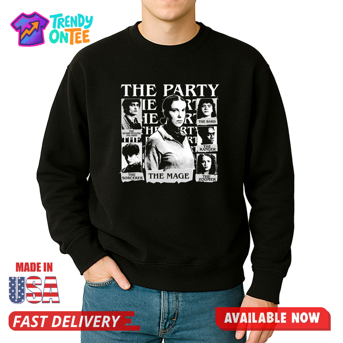 Stranger Things The Party Shirt Stranger Things The Party Shirt
