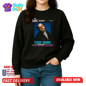 Teddy Swims Super Bowl LX Concert Poster Shirt