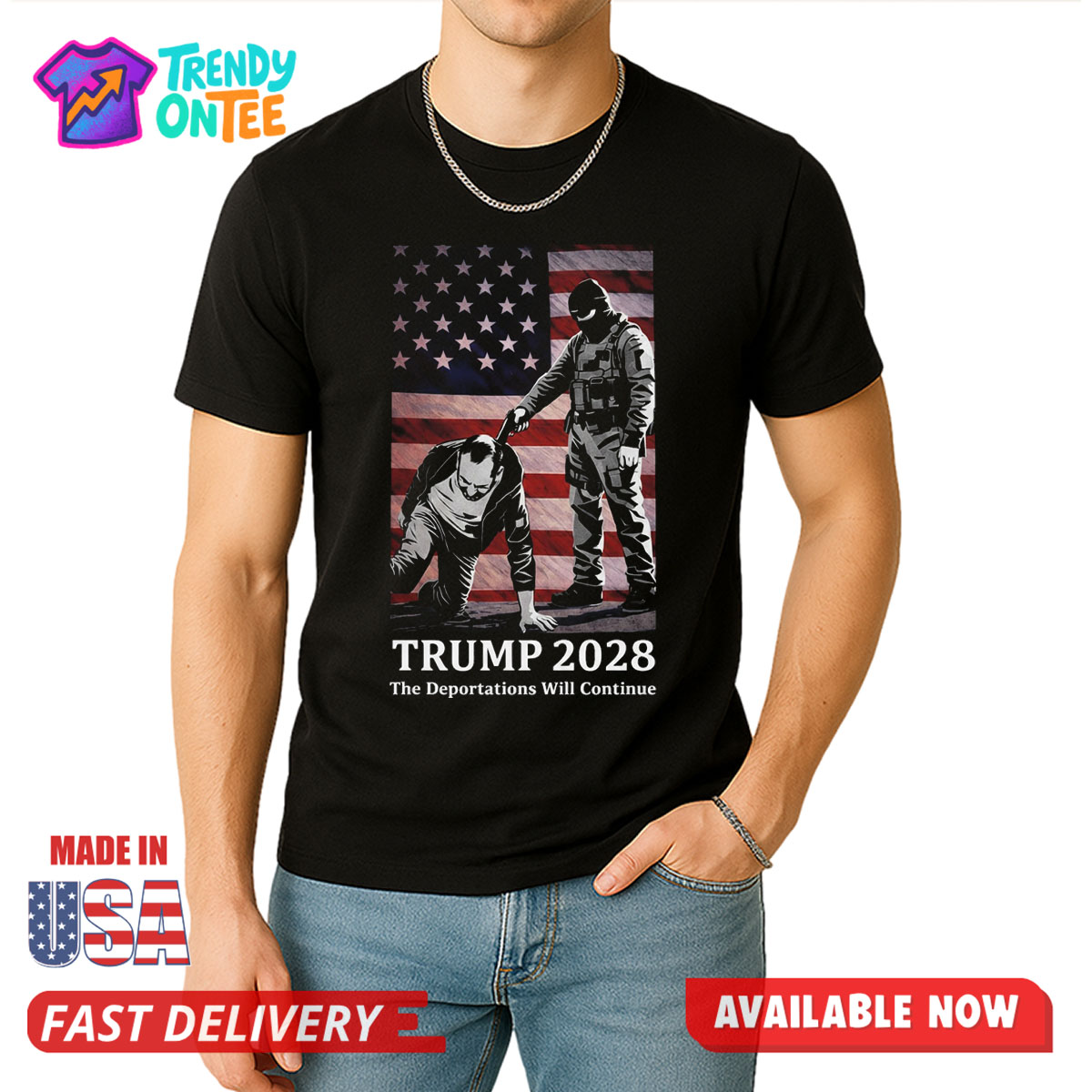 Trump The Deportations Will Continue Shirt Trump The Deportations Will Continue Shirt