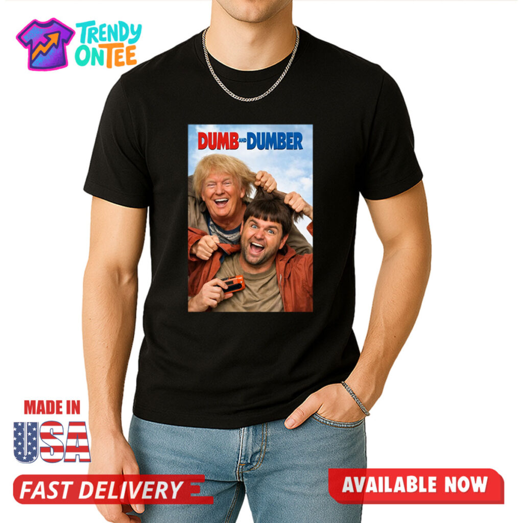 Trump And JD Vance Dumb And Dumber Shirt