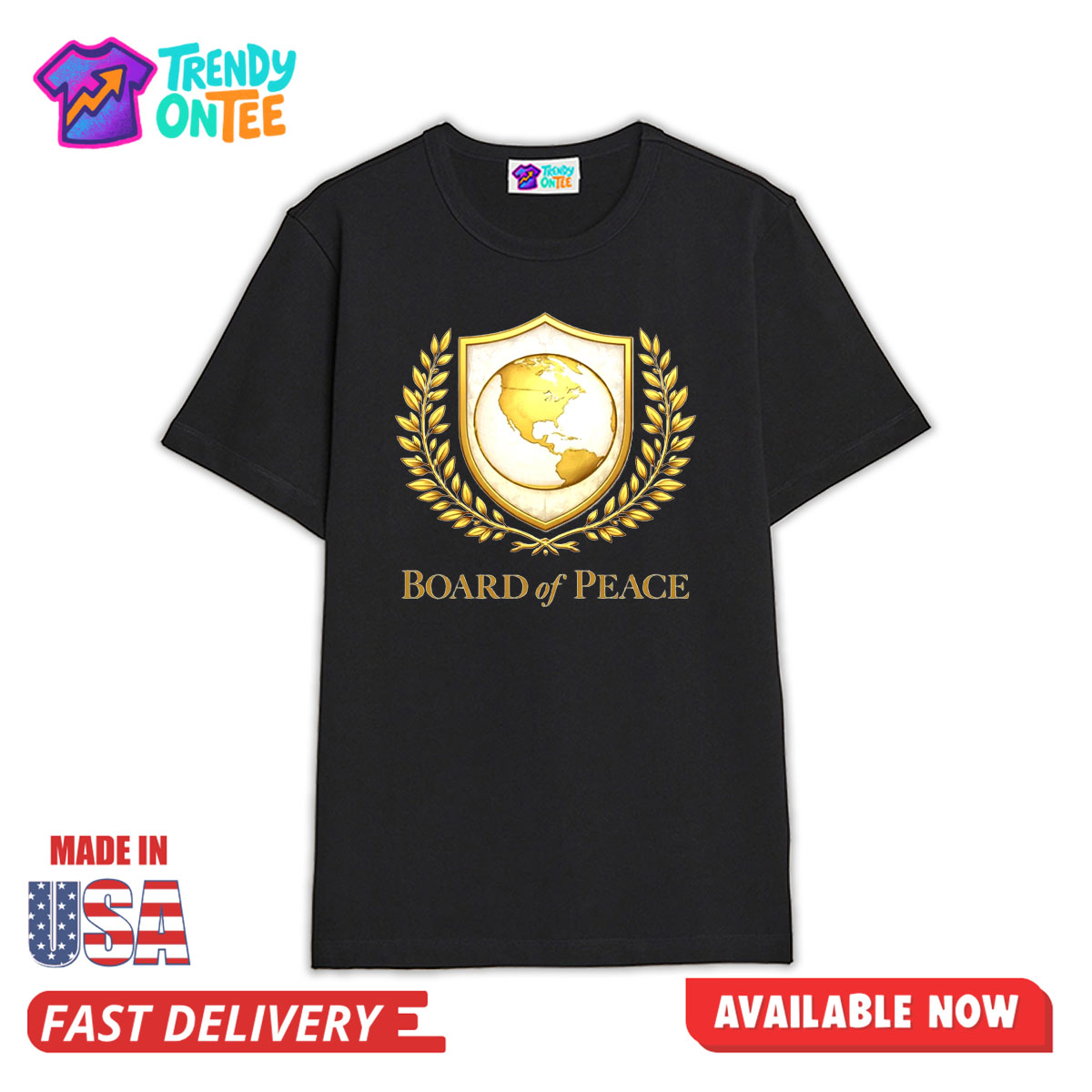 Trump Board Of Peace Logo Shirt Trump Board Of Peace Logo Shirt
