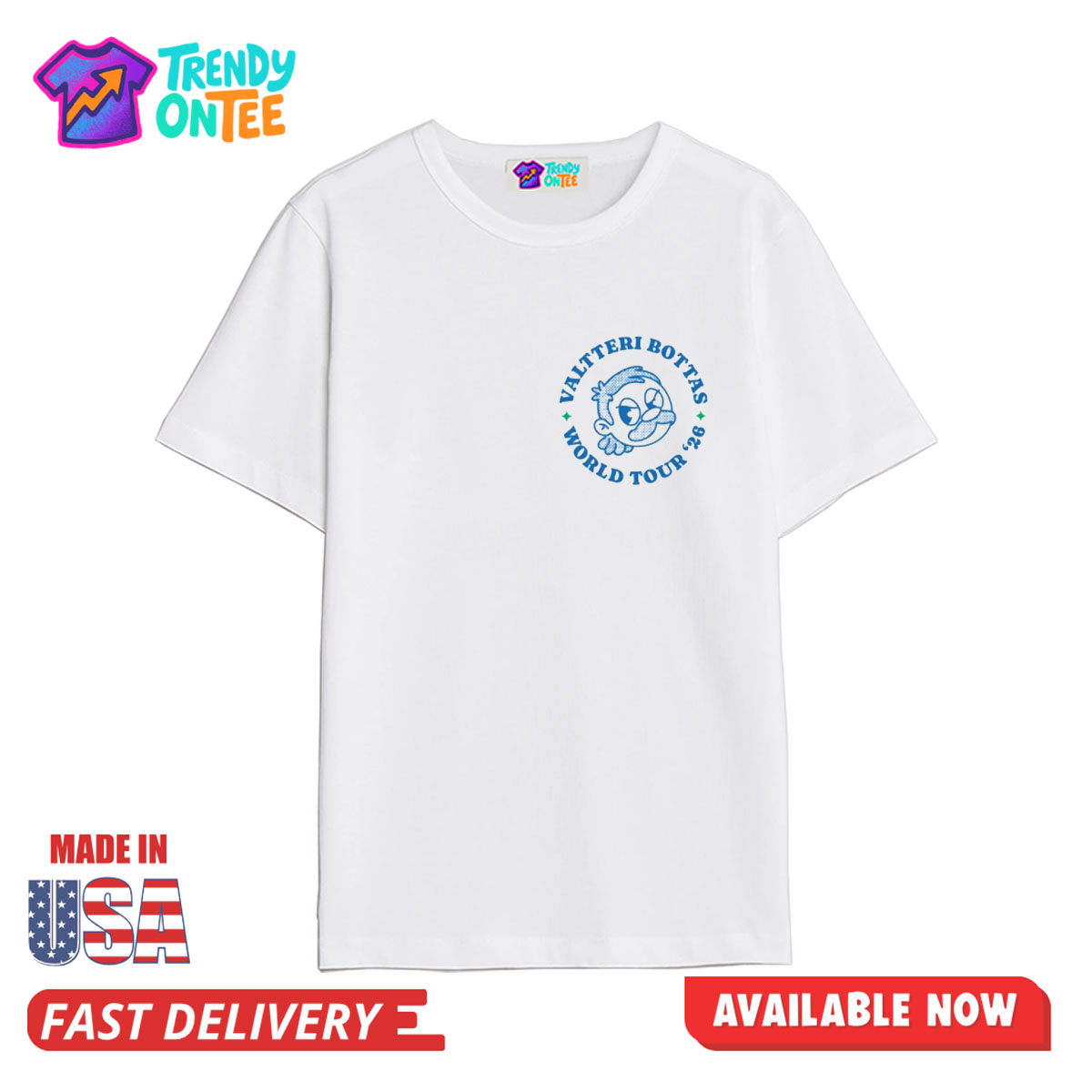 Valtteri Bottas World Tour Shirt Valtteri Bottas World Tour Shirt