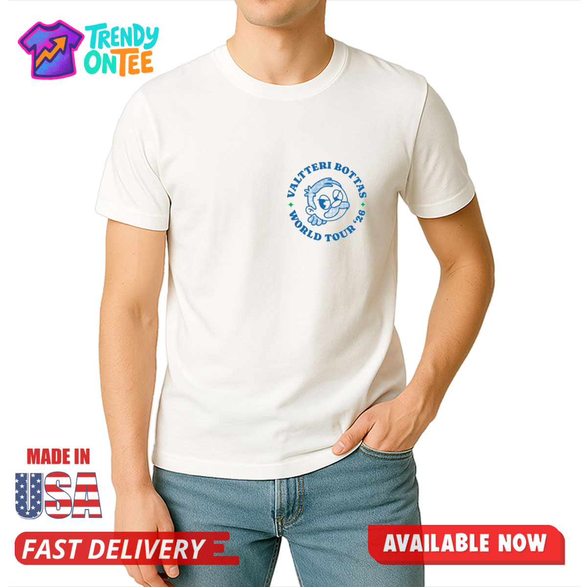 Valtteri Bottas World Tour Shirt Valtteri Bottas World Tour Shirt