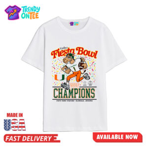 Vrbo Fiesta Bowl Miami Hurricanes Champions Shirt