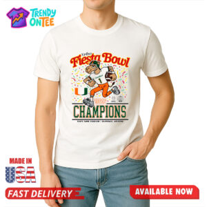 Vrbo Fiesta Bowl Miami Hurricanes Champions Shirt