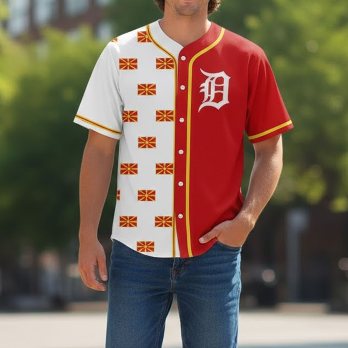 Tigers Macedonian Heritage Night Jersey Giveaway Tigers Macedonian Heritage Night Jersey Giveaway