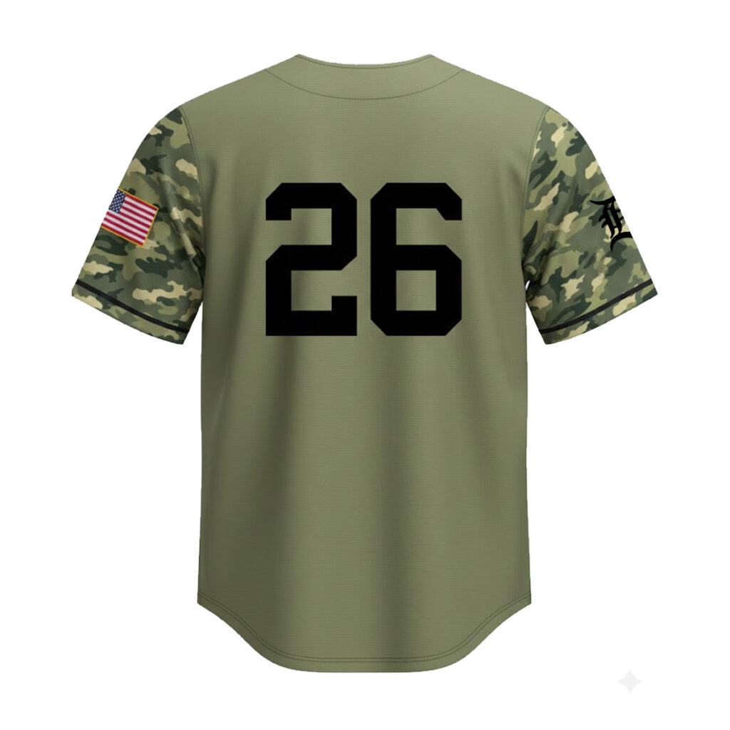 Tigers Military Appreciation Night Jersey Giveaway