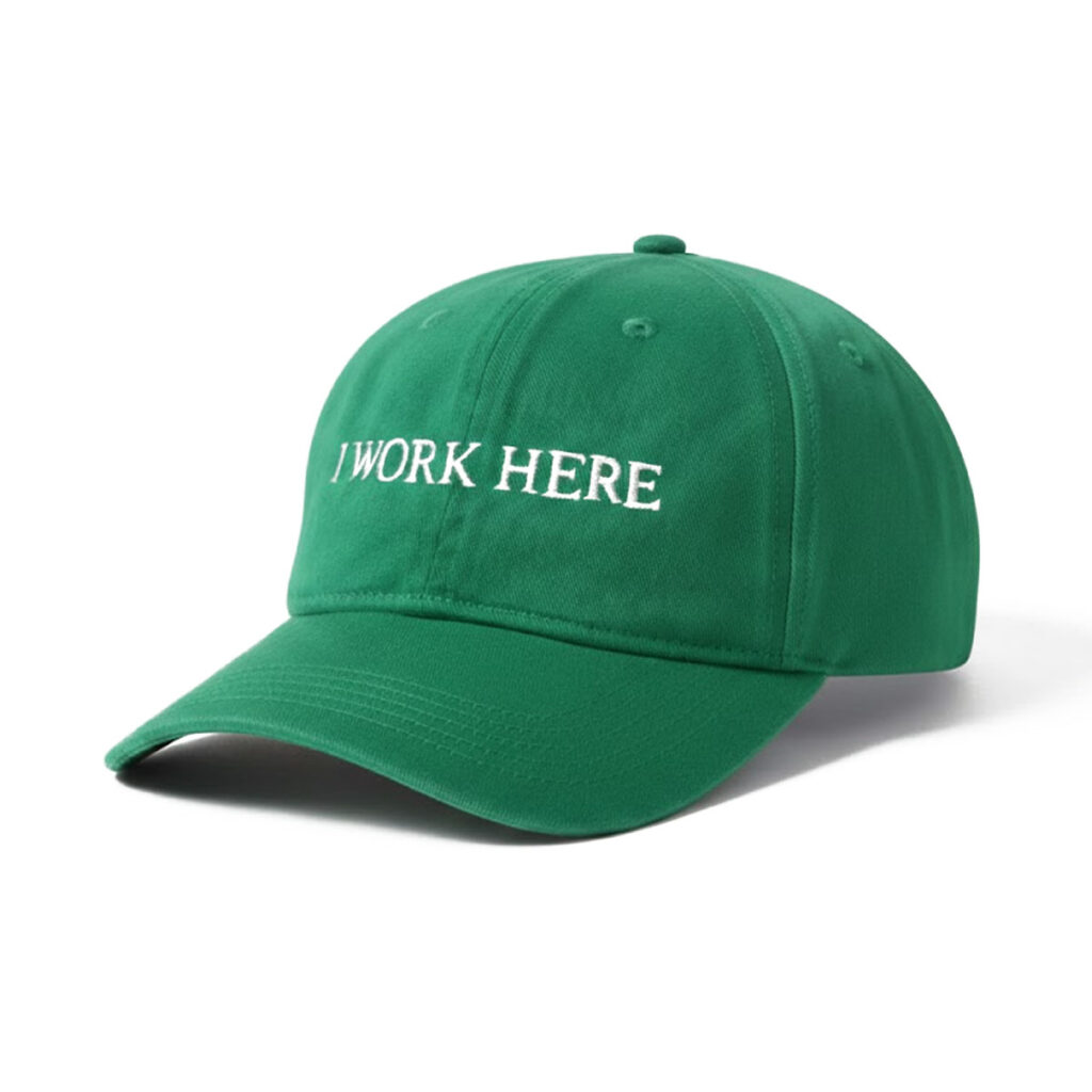 Bad Bunny I Work Here Hat