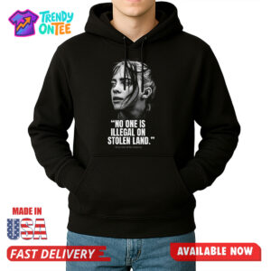 Billie Eilish No One Is Illegal On Stolen Land Shirt