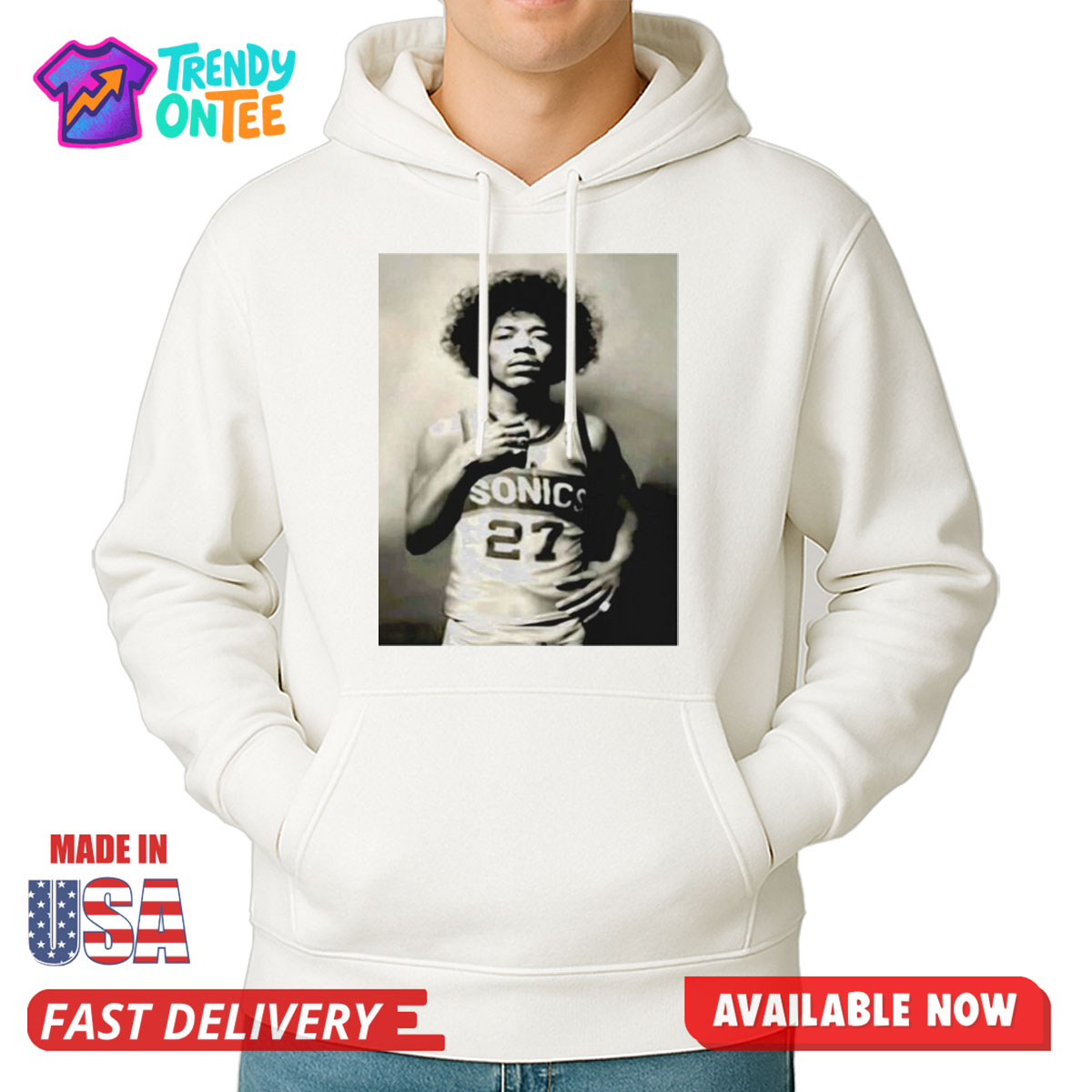 Coach Mitch Johnson Jimi Hendrix Sonics Shirt Coach Mitch Johnson Jimi Hendrix Sonics Shirt