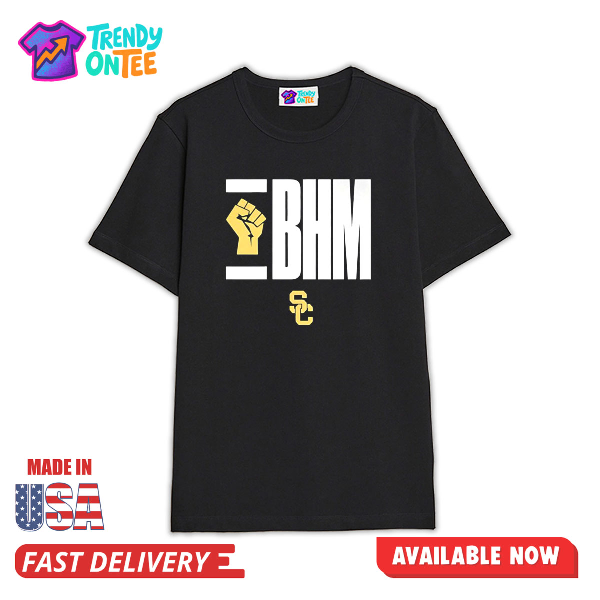 USC Trojans BHM Change The Game Shirt USC Trojans BHM Change The Game Shirt