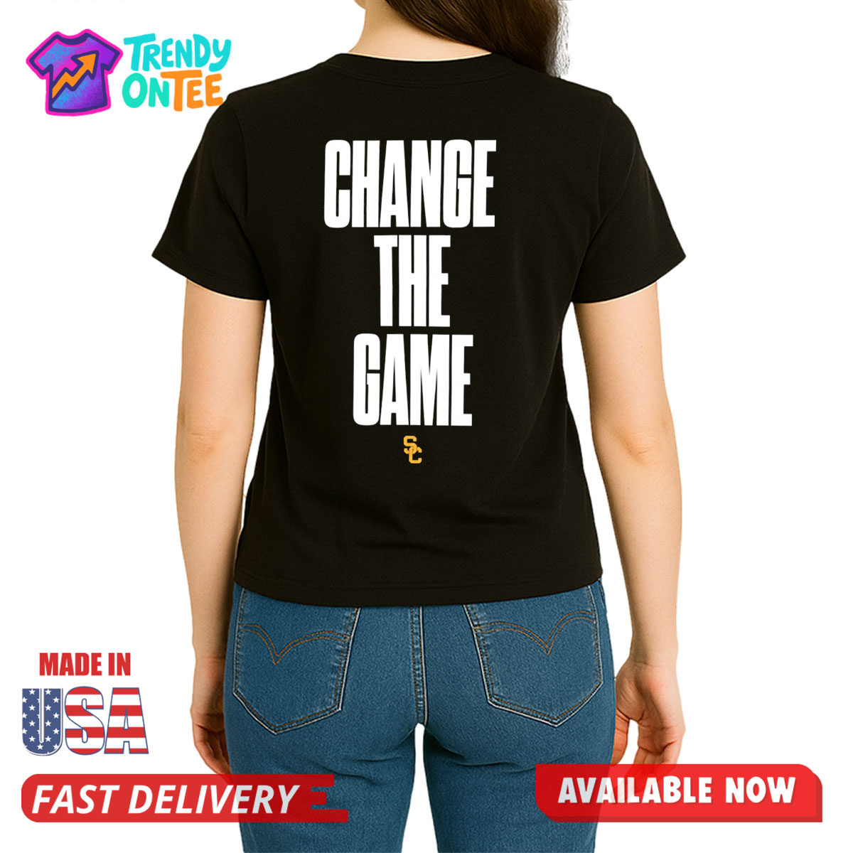USC Trojans BHM Change The Game Shirt USC Trojans BHM Change The Game Shirt