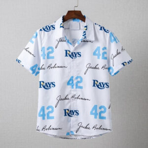 Rays Jackie Robinson Hawaiian Shirt Giveaway