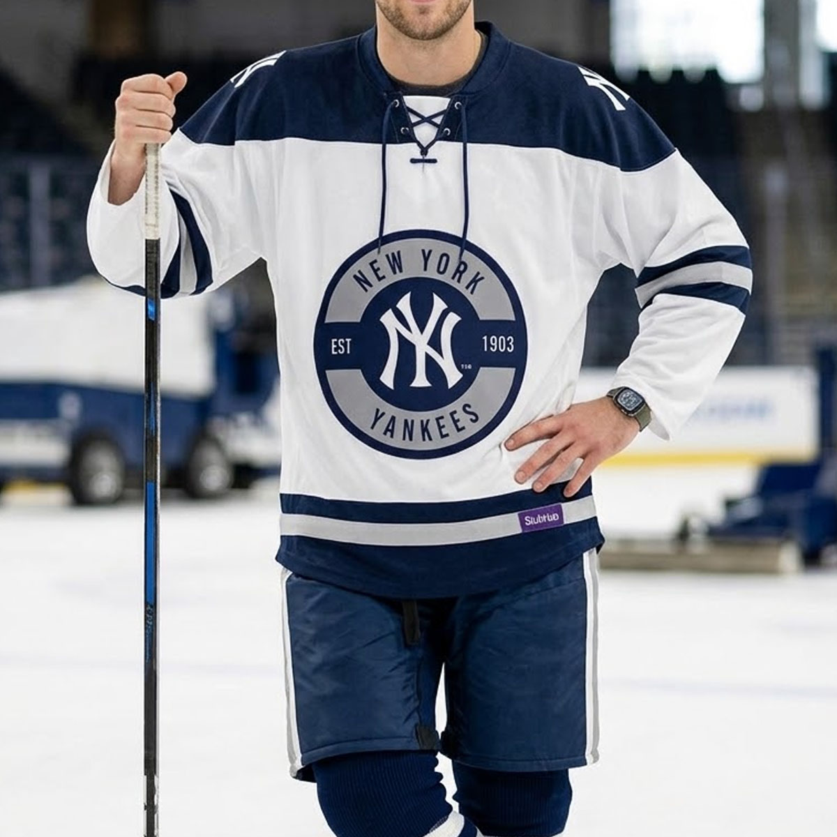Yankees Hockey Jersey Night Giveaway Yankees Hockey Jersey Night Giveaway