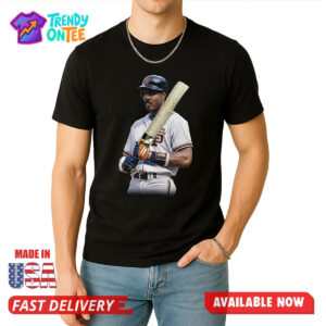 Barry Bonds Wielding A Cannabis Joint Bat Shirt