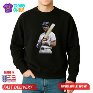 Barry Bonds Wielding A Cannabis Joint Bat Shirt