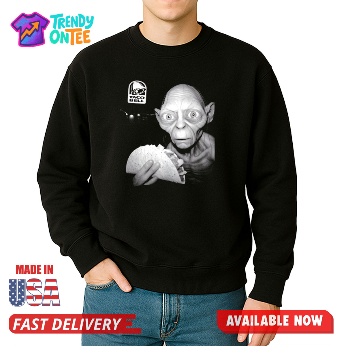 Benson Boone Taco Bell Gollum Shirt Benson Boone Taco Bell Gollum Shirt