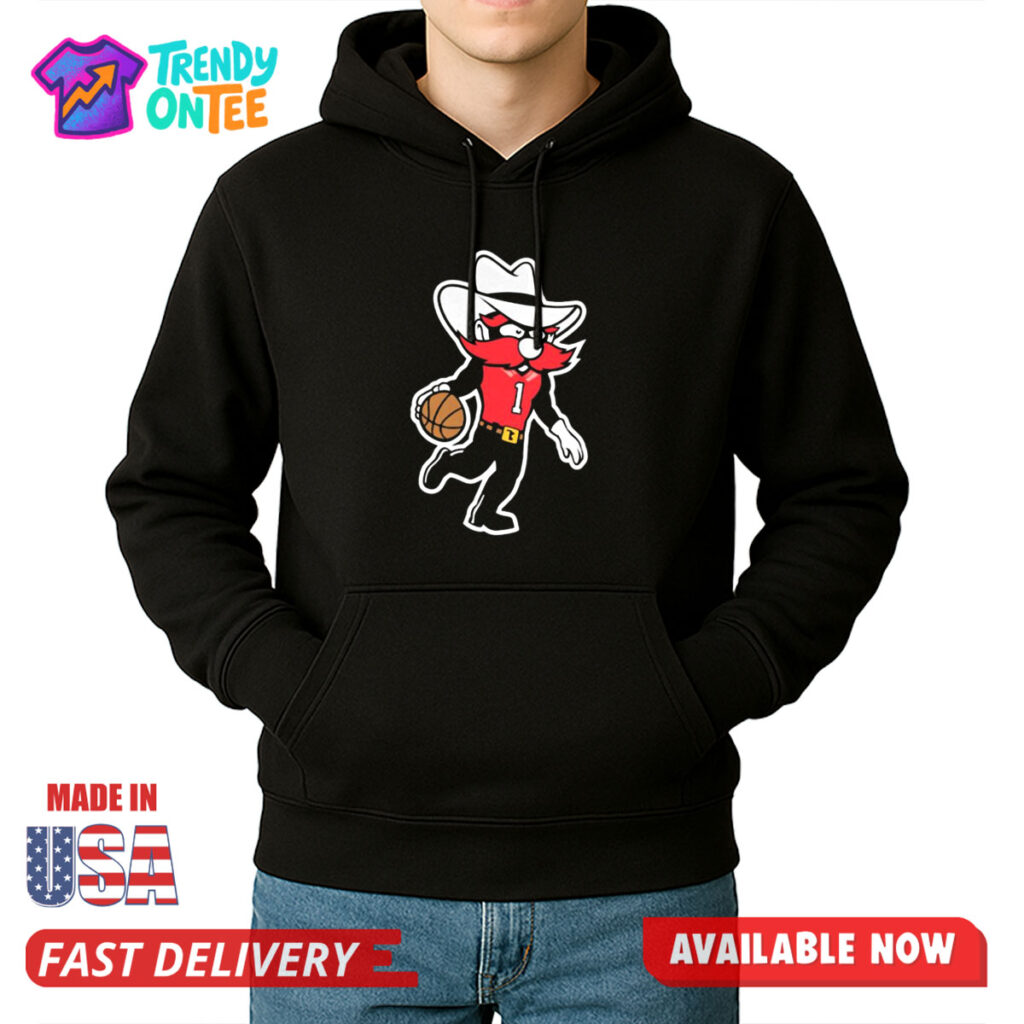 Coach Grant McCasland Raider Red Basketball Shirt