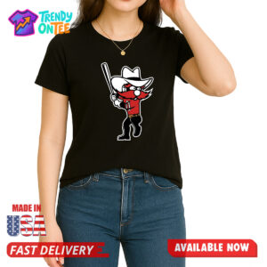 Raider Red Baseball Logo Shirt