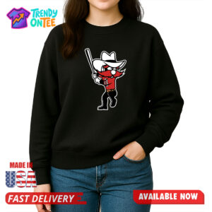 Raider Red Baseball Logo Shirt