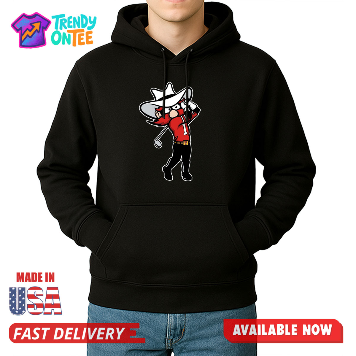 Raider Red Golf Logo Shirt Raider Red Golf Logo Shirt