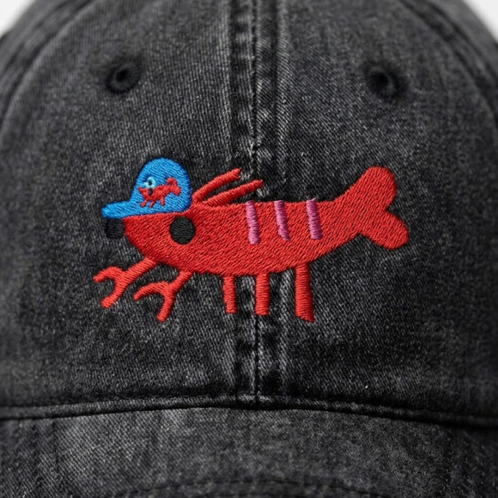 Shrimp Wearing A Shrimp Hat