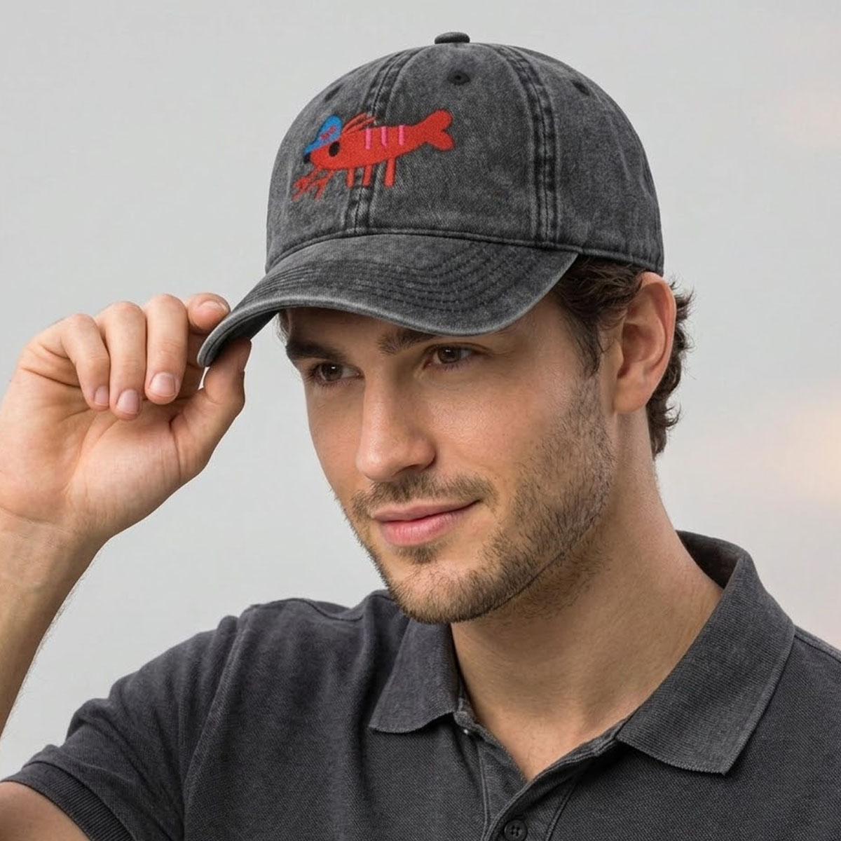 Shrimp Wearing A Shrimp Hat Shrimp Wearing A Shrimp Hat
