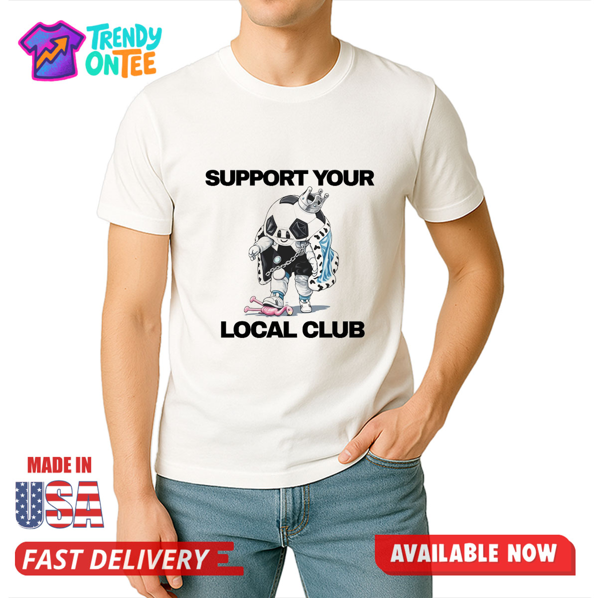 Sir Minty Support Your Local Club Shirt Sir Minty Support Your Local Club Shirt
