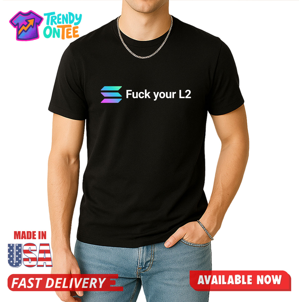Solana Fuck Your L Shirt Solana Fuck Your L Shirt