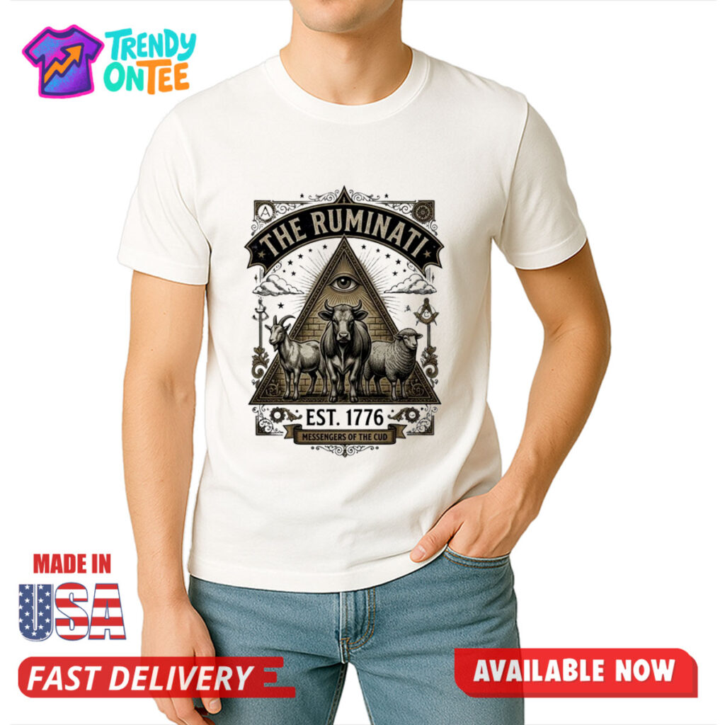 The Ruminati Est Messengers Of The Cud Shirt