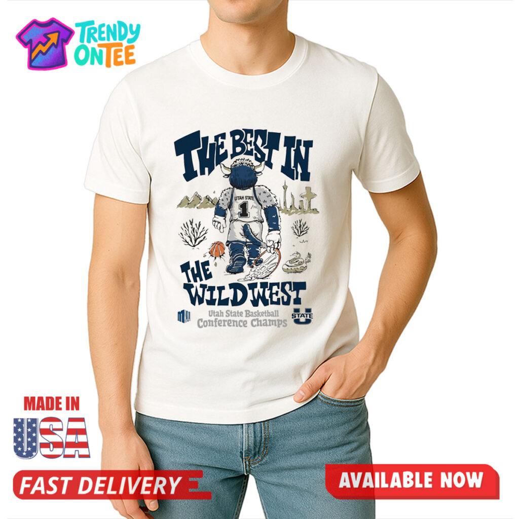 UTAH State The Best In The Wild West Shirt