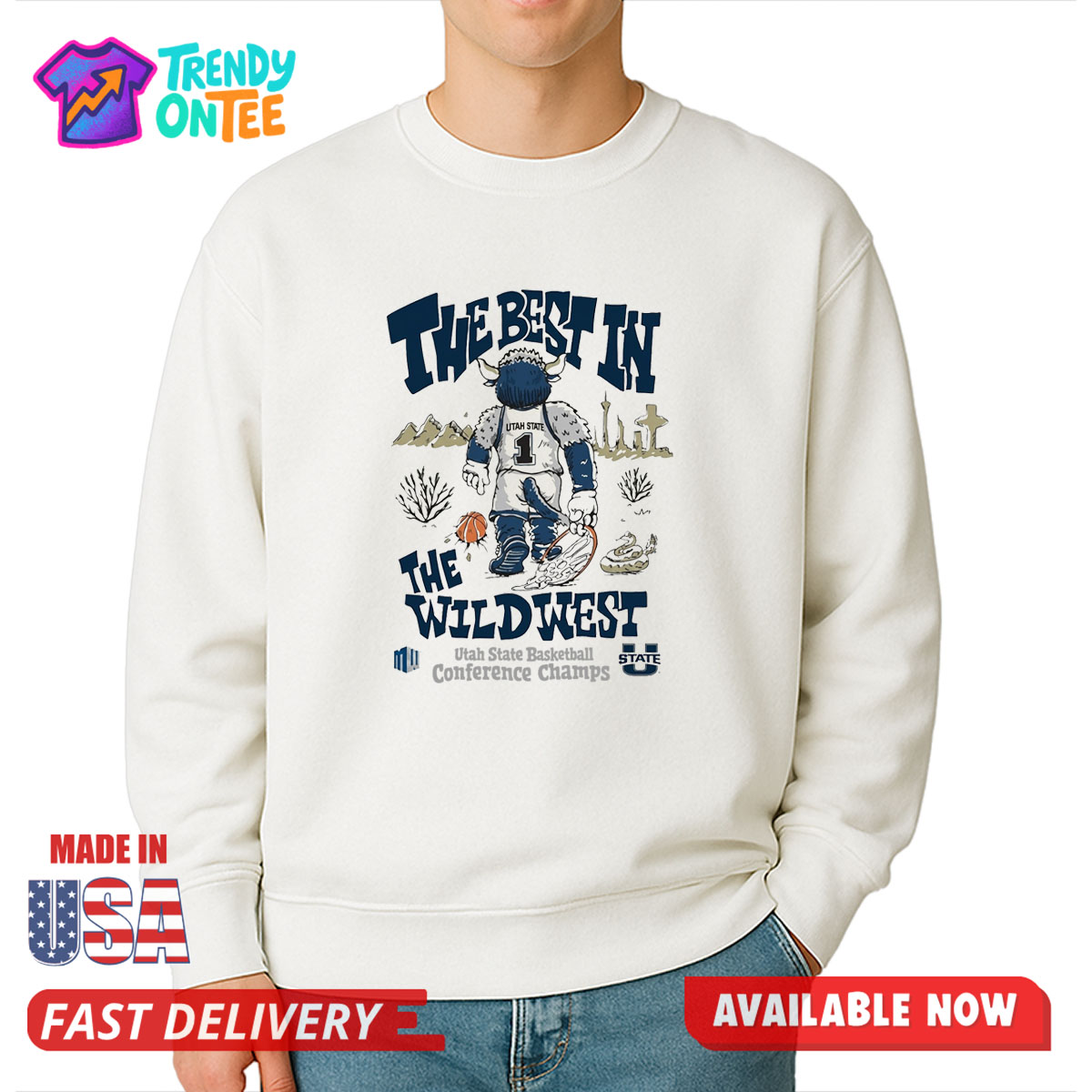 UTAH State The Best In The Wild West Shirt UTAH State The Best In The Wild West Shirt