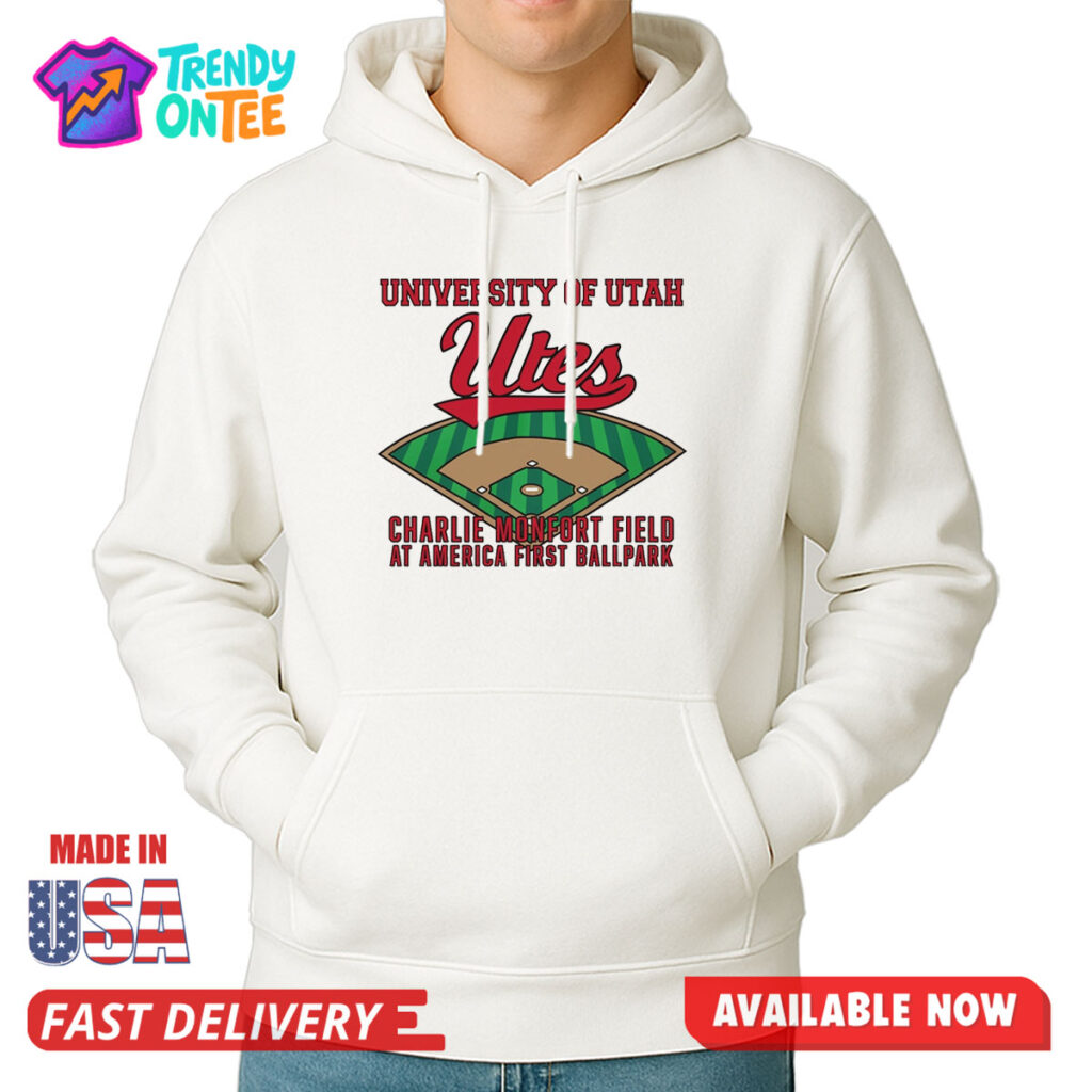 University of Utah Utes Charlie Monfort Field At America First Ballpark Shirt