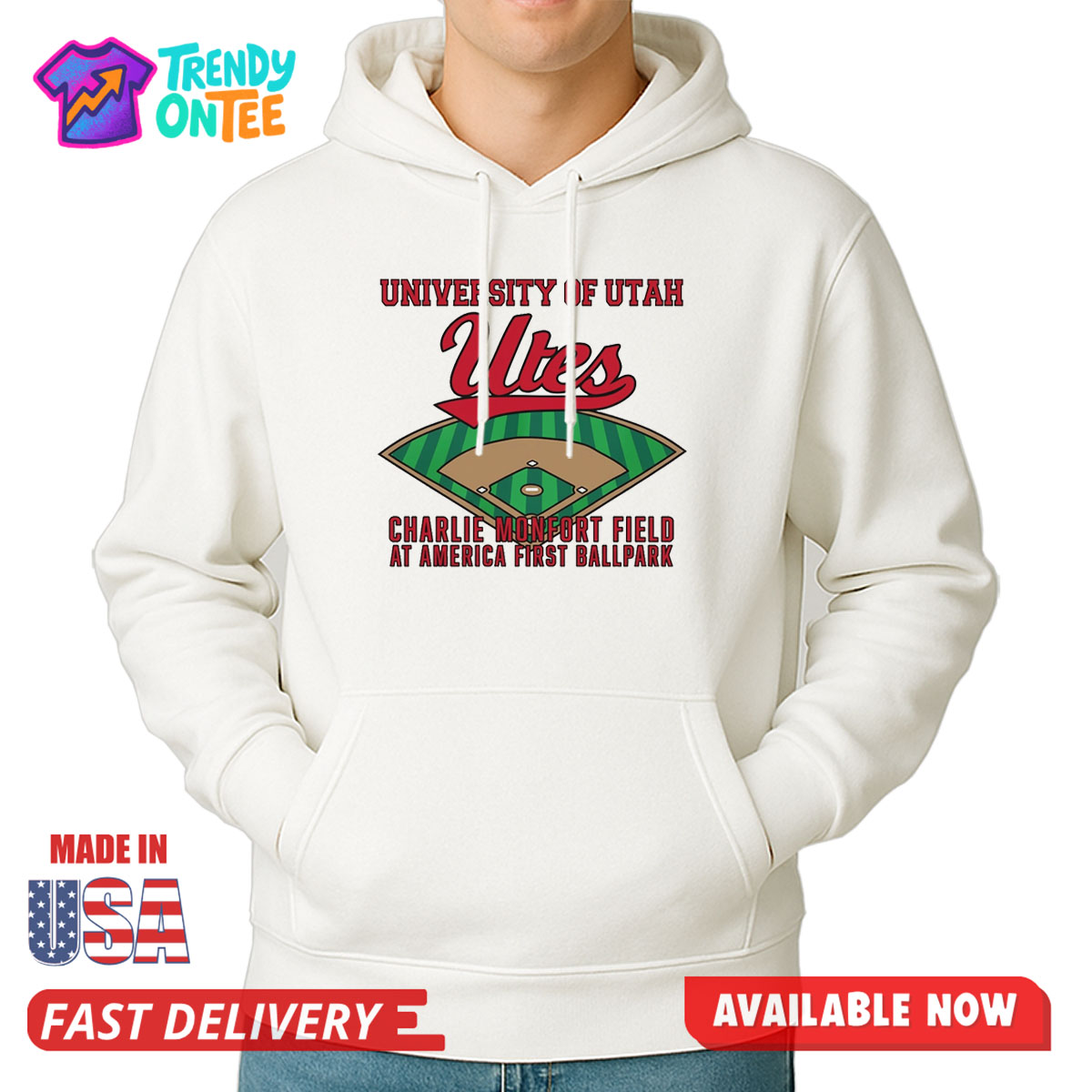 University of Utah Utes Charlie Monfort Field At America First Ballpark Shirt University of Utah Utes Charlie Monfort Field At America First Ballpark Shirt