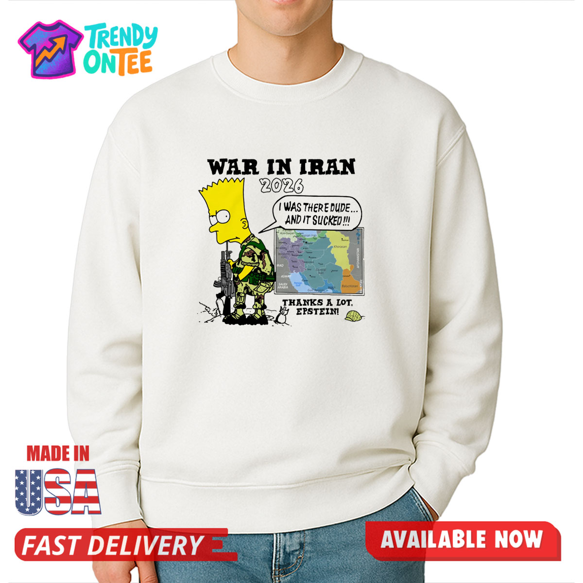 War In Iran Thanks A Lot Epstein Shirt War In Iran Thanks A Lot Epstein Shirt