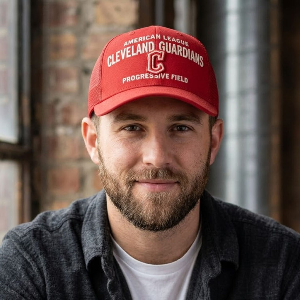 American League Cleveland Guardians Progressive Field Hat