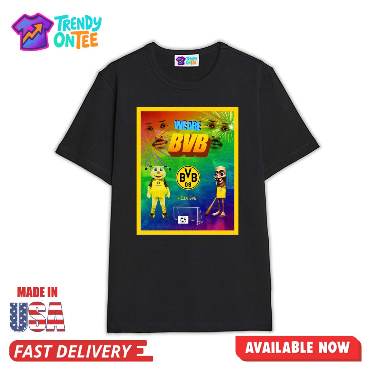 Borussia Dortmund We Are BVB Shirt Borussia Dortmund We Are BVB Shirt