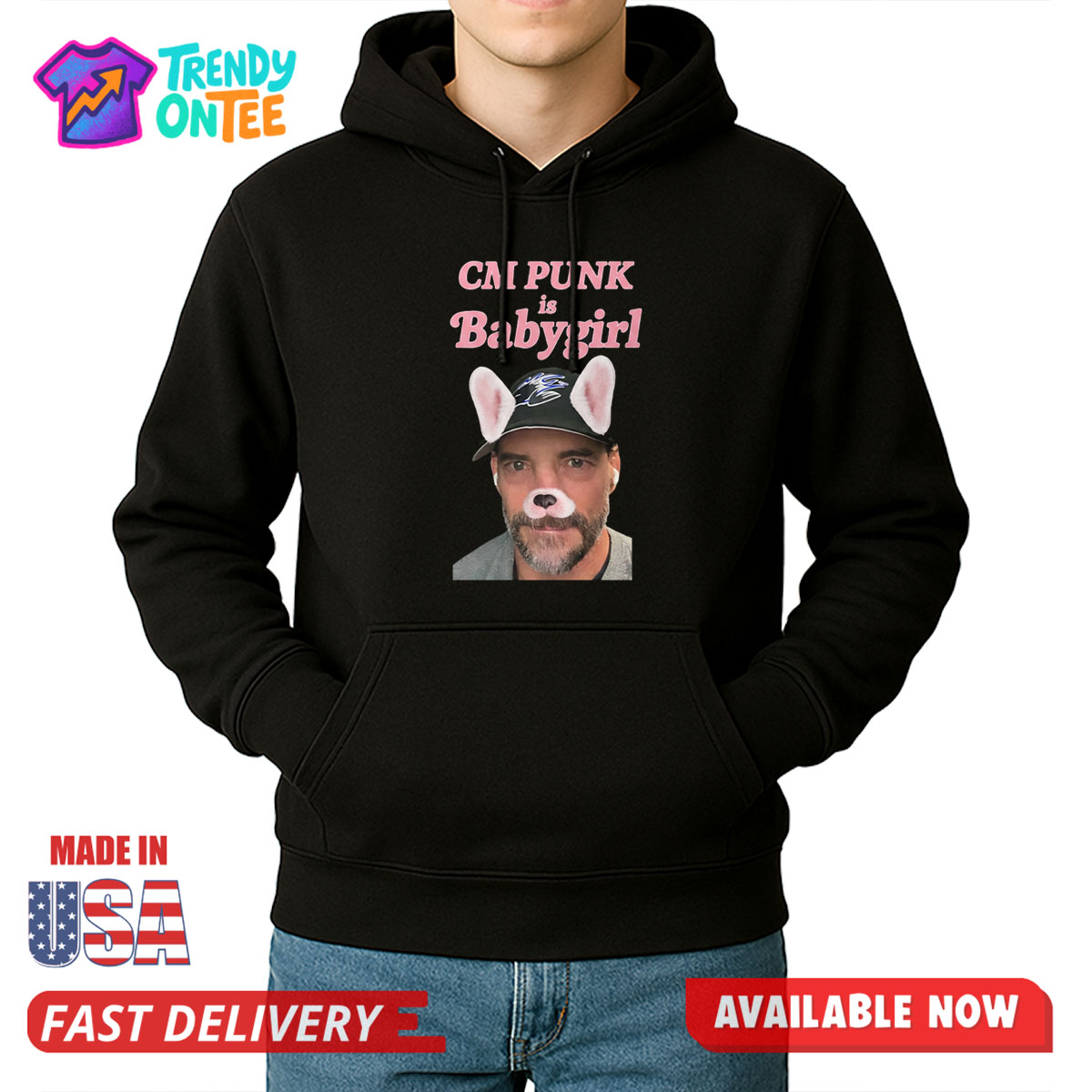 CM Punk Is Babygirl Shirt CM Punk Is Babygirl Shirt
