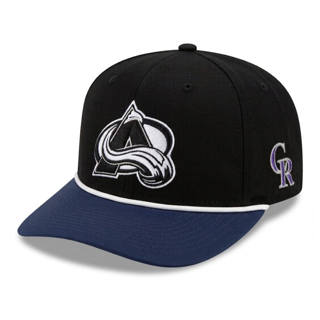 Colorado Avalanche City Crossover Night Hat