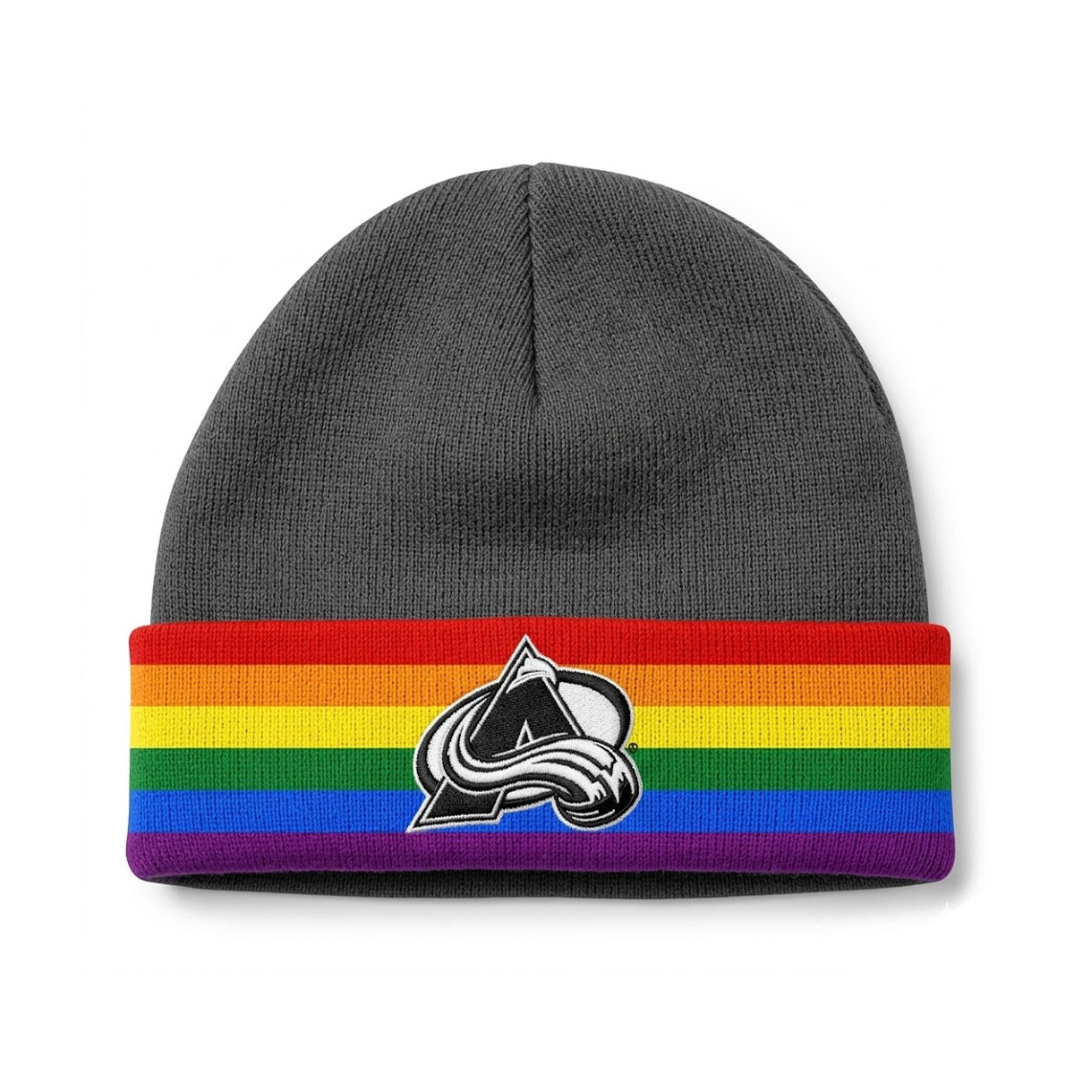 Colorado Avalanche Pride Night Beanie Giveaway Colorado Avalanche Pride Night Beanie Giveaway