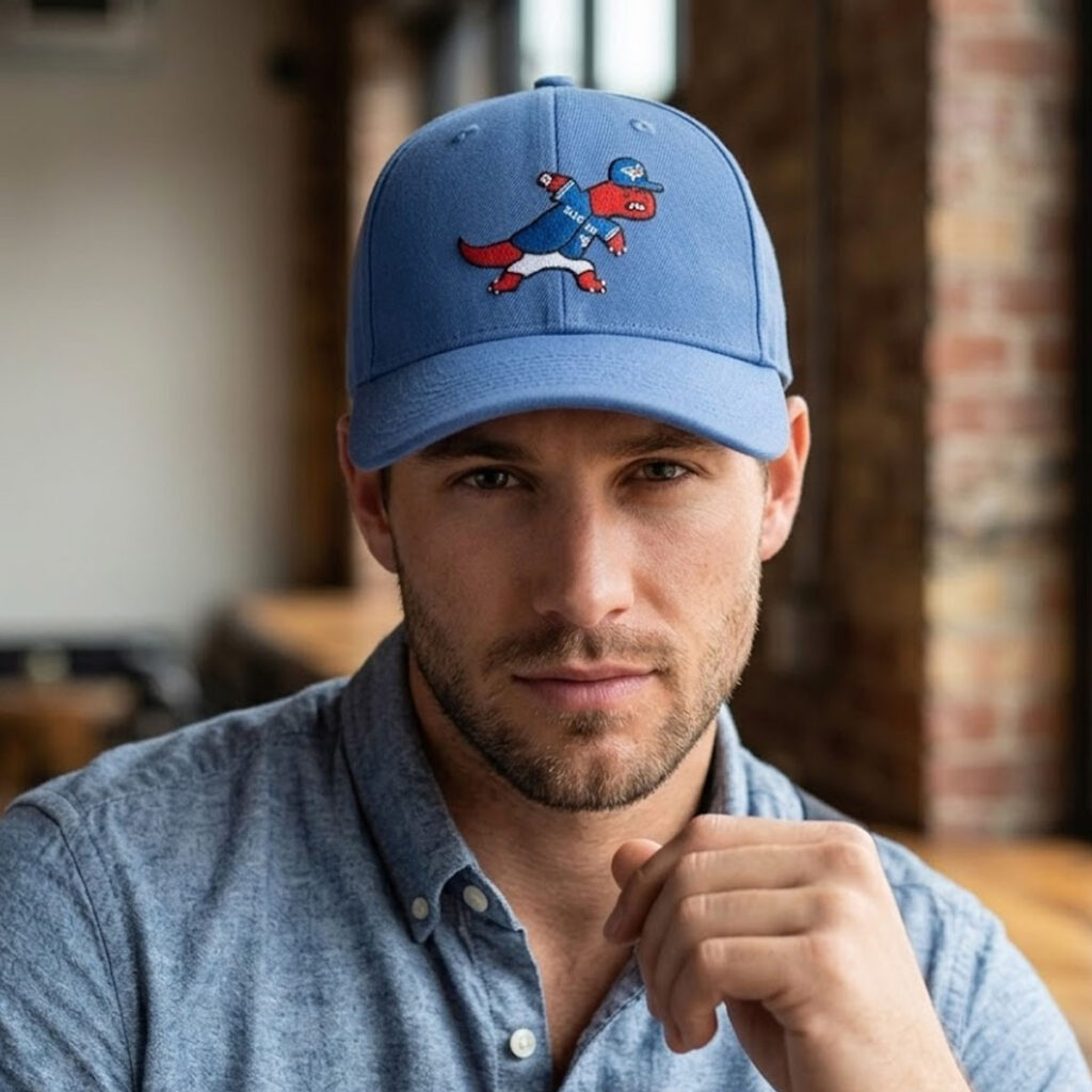 Raptors In Blue Jays Uniform Hat