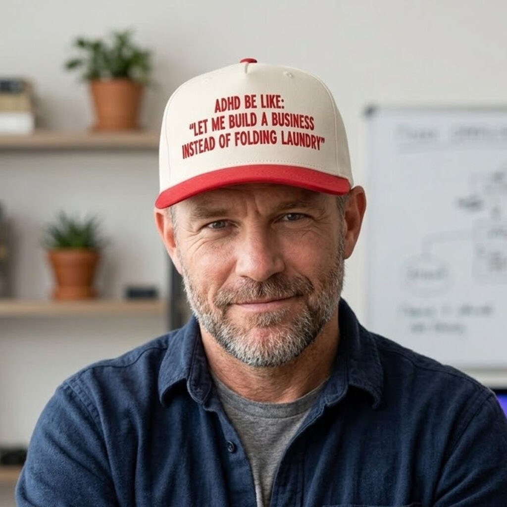 ADHD Be Like Let Me Build A Business Instead Of Folding Laundry Hat