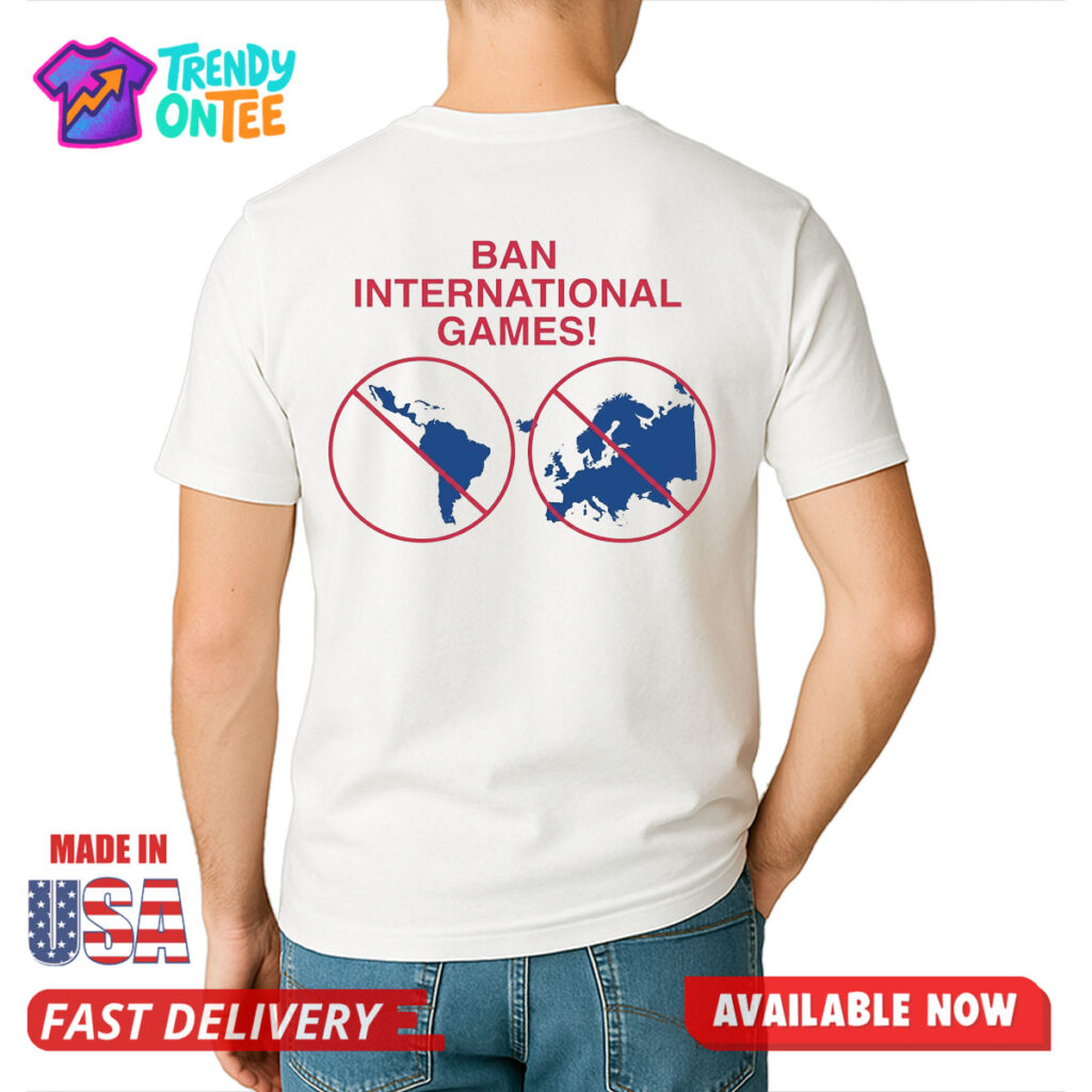 American Football First Ban International Games Shirt