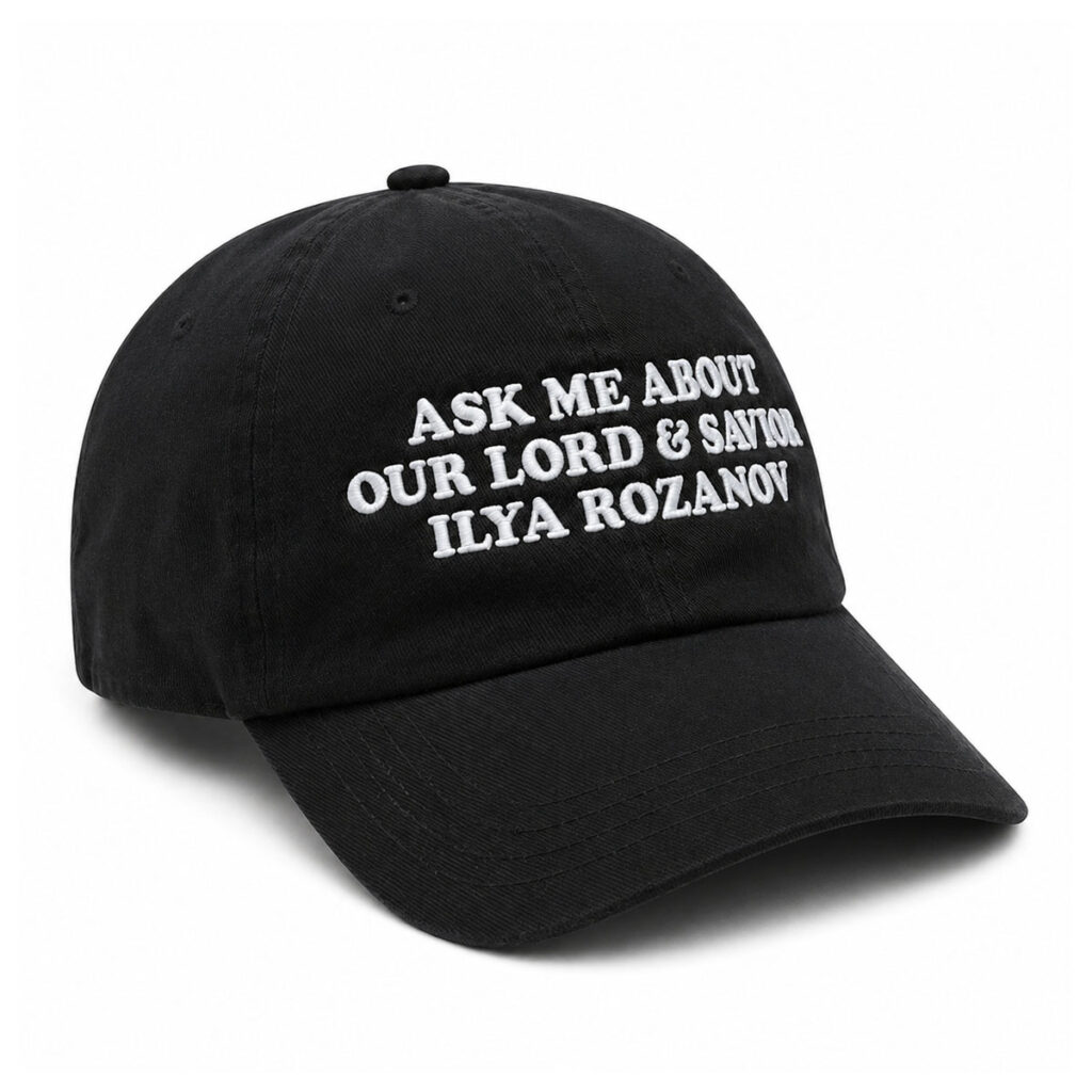Ask Me About Our Lord & Savior Ilya Rozanov Hat