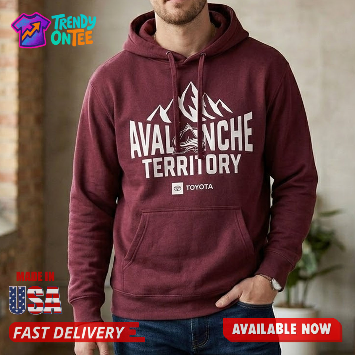 Colorado Avalanche Territory Game Shirt Colorado Avalanche Territory Game Shirt