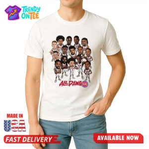 Detroit Pistons Playoffs Game Shirt