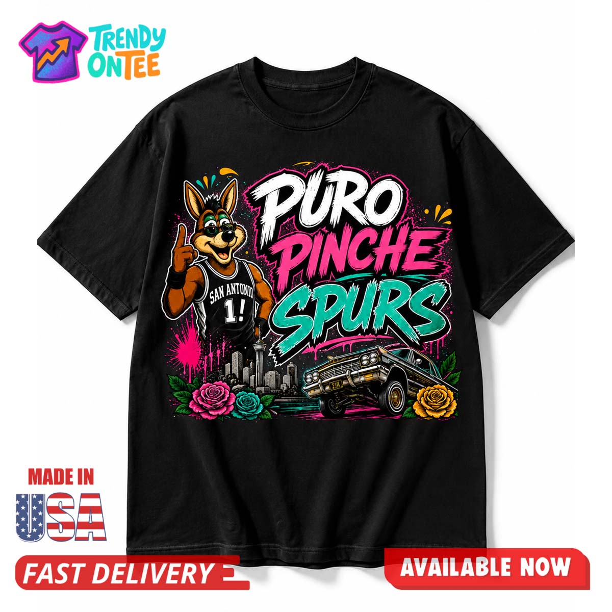 San Antonio Spurs Puro Pinche Spurs Shirt San Antonio Spurs Puro Pinche Spurs Shirt