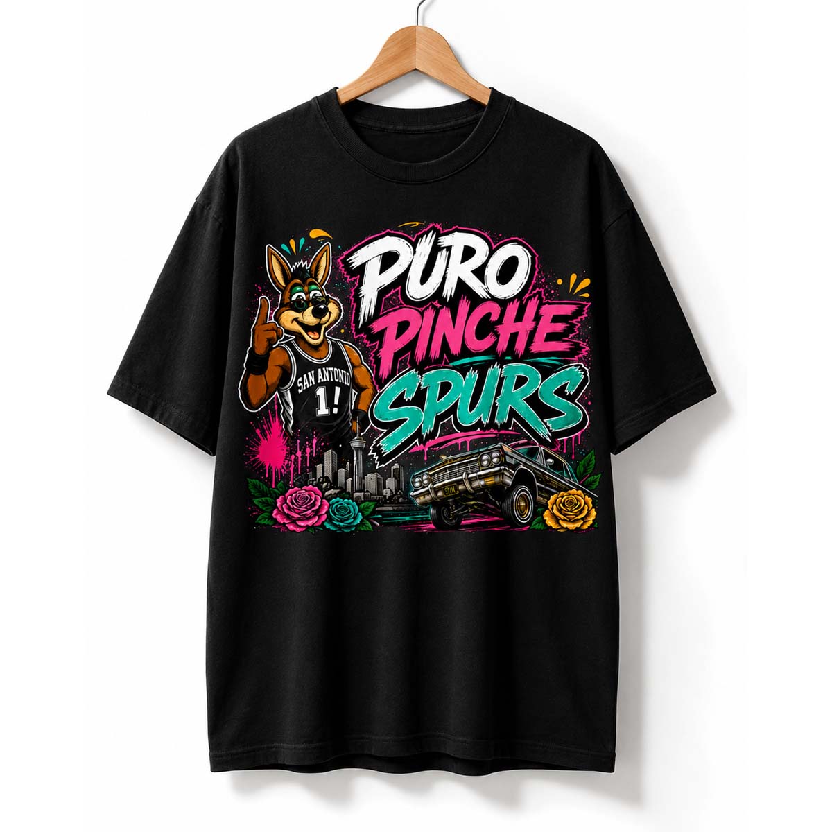 San Antonio Spurs Puro Pinche Spurs Shirt San Antonio Spurs Puro Pinche Spurs Shirt